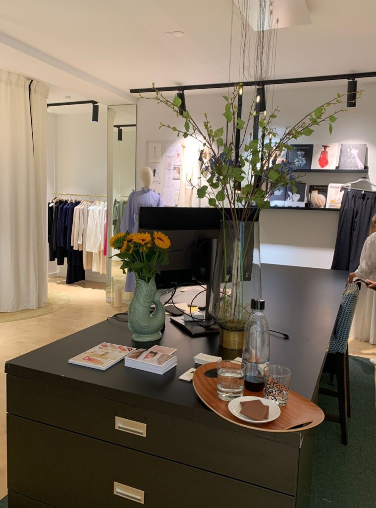 Shopping Übersicht Frauenstraße. Atelier & Showroom Liapure